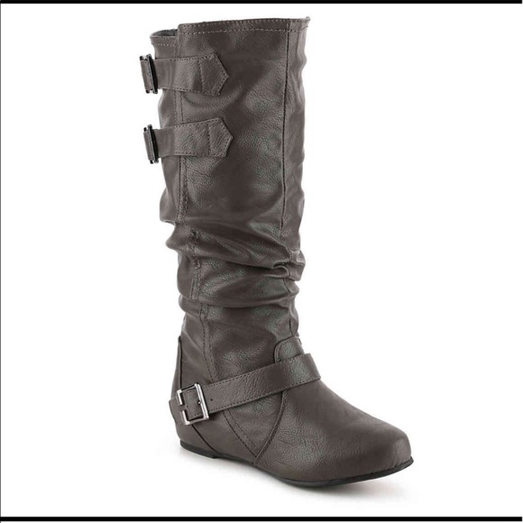 Women’s Slip on Knee high boots - Picture 1 of 4